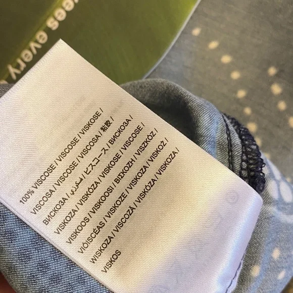 FARM Rio Night Jungle Navy Blue Flare Pants 🆕 - Picture 7 of 13